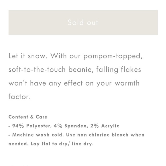 Lemon ❄️ Snow Drift Pom Hat - Picture 8 of 11